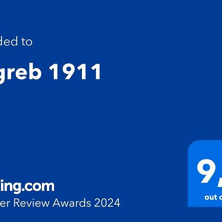 Апартаменты Zagreb 1911 Экстерьер фото